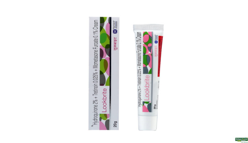 Lookbrite Face Cream jar.