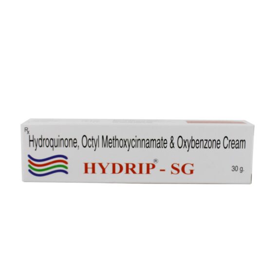 Hydroquinone Octyl Methoxycinnamate Cream jar.
