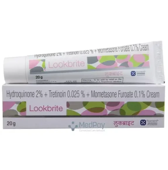Lookbrite Ointment tube.