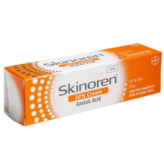 Skinoren Azelaic Acid Cream tube