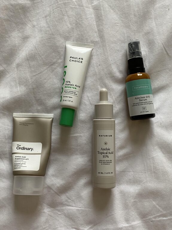 Naturium Azelaic Acid serum bottle.
