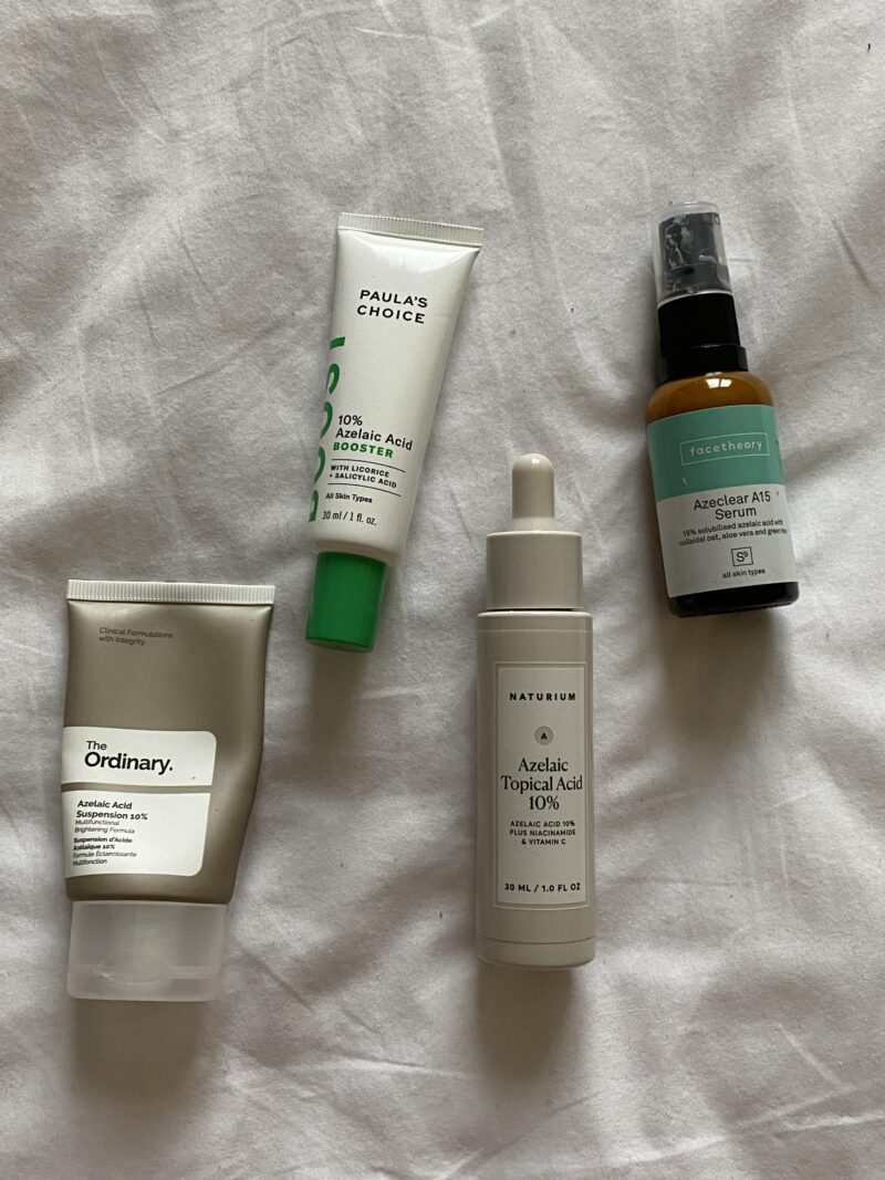 Naturium Azelaic Acid serum bottle.