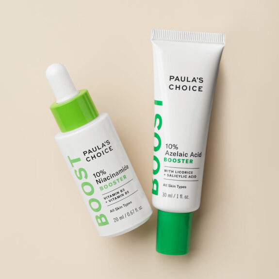 Azelaic acid & niacinamide serum bottle
