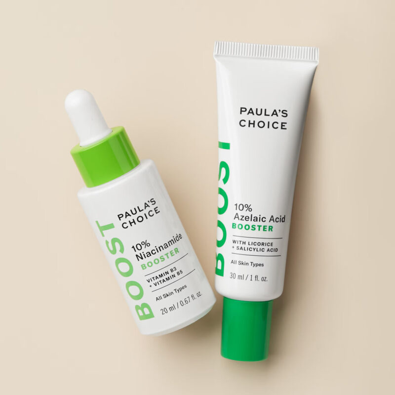 Azelaic acid & niacinamide serum bottle