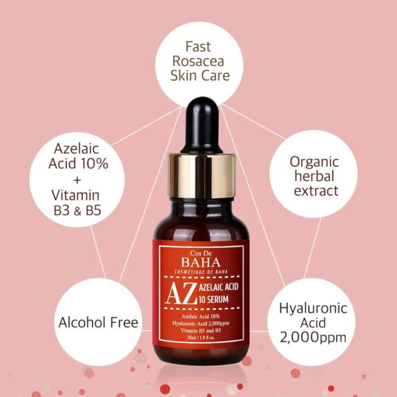 Cos De Baha Azelaic Acid serum bottle