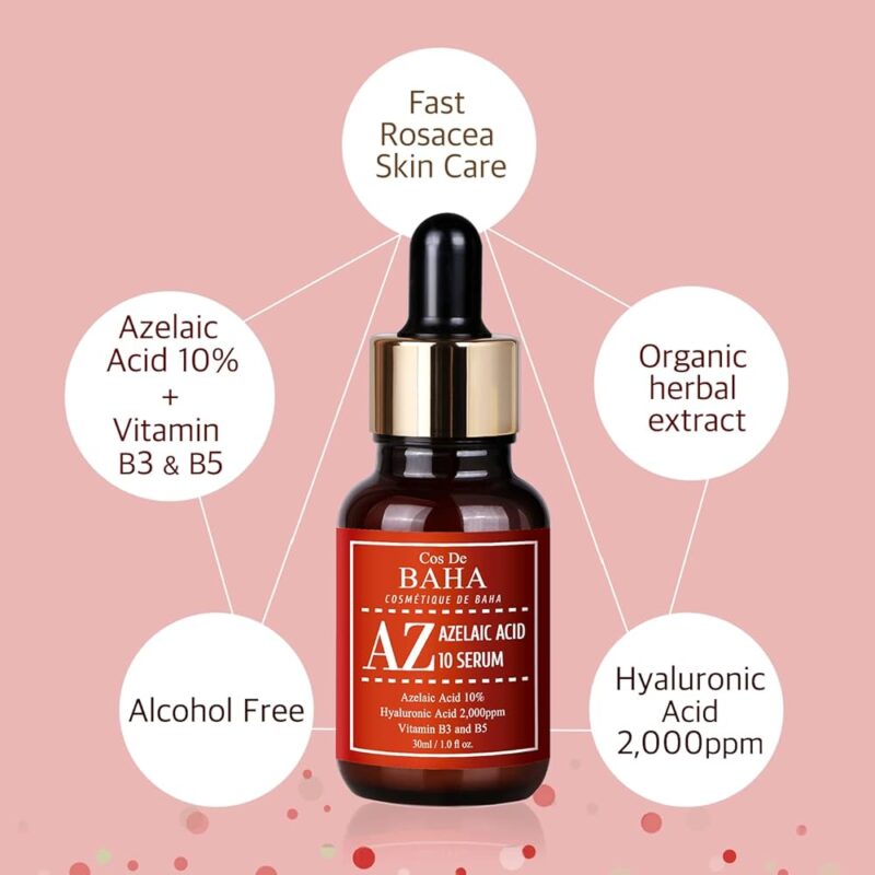 Cos De Baha Azelaic Acid serum bottle