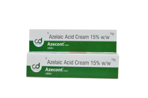 Azecont Cream tube.
