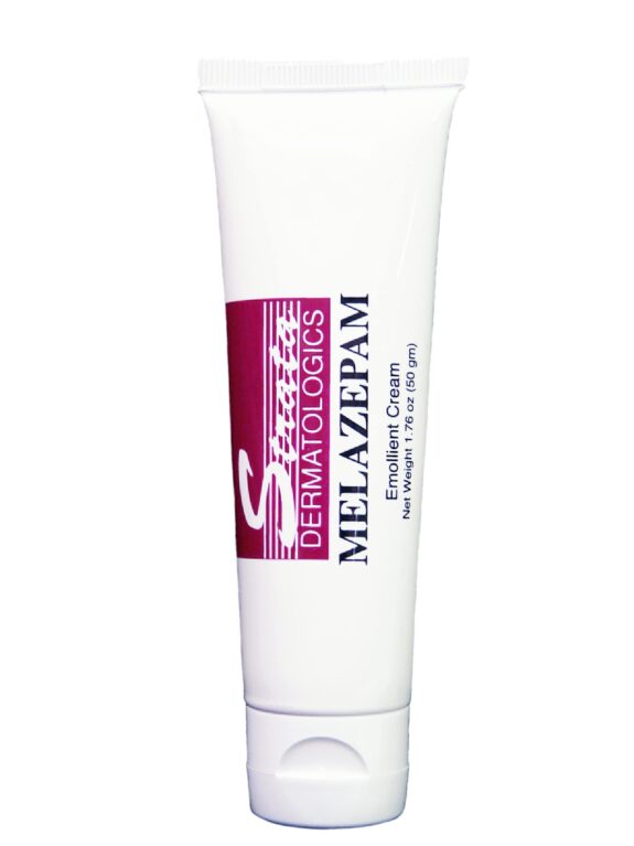 Melazepam Azelaic Acid serum bottle.