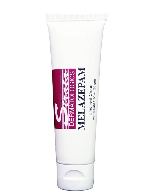 Melazepam Amazon: Sleep aid supplement bottle.