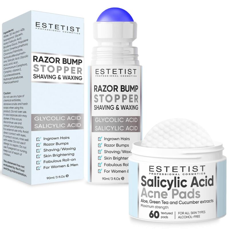 Azelaic Acid treatment for razor bumps.