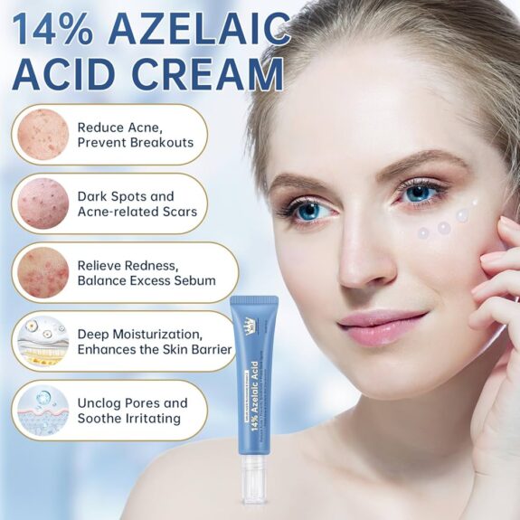 Azelaic Acid 14% & Niacinamide 4% serum bottle
