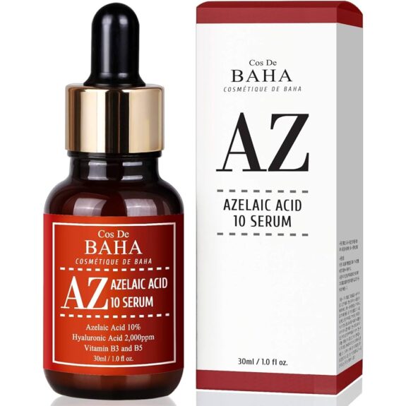 Acid Azelaic, Niacinamide serum.