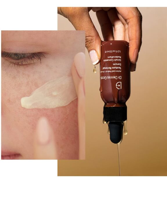 Retinol and azelaic acid serum duo.