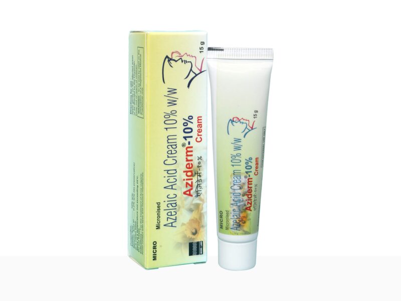 Aziderm 10 Cream tube