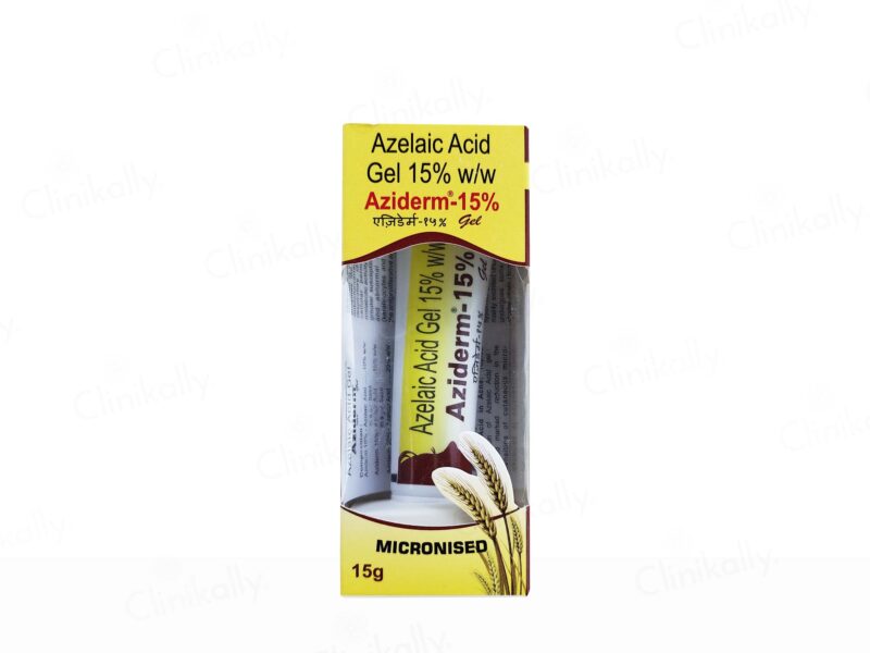Aziderm 15 Cream tube