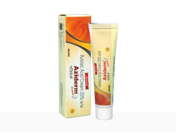 Aziderm 20 cream tube