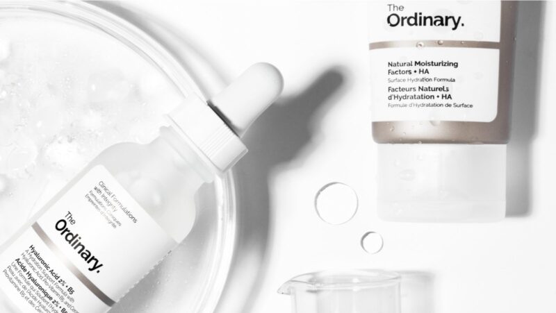 The Ordinary Azelaic Acid serum bottle.