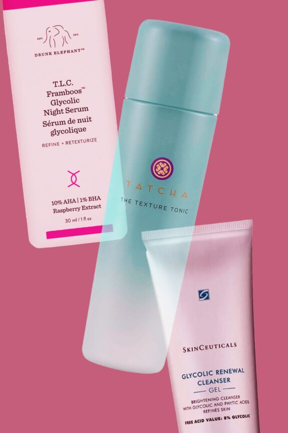 Aha and Azelaic Acid serum bottle