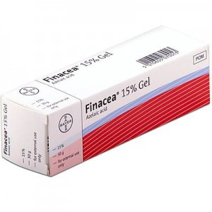 15g tube of Finacea Gel acne treatment.