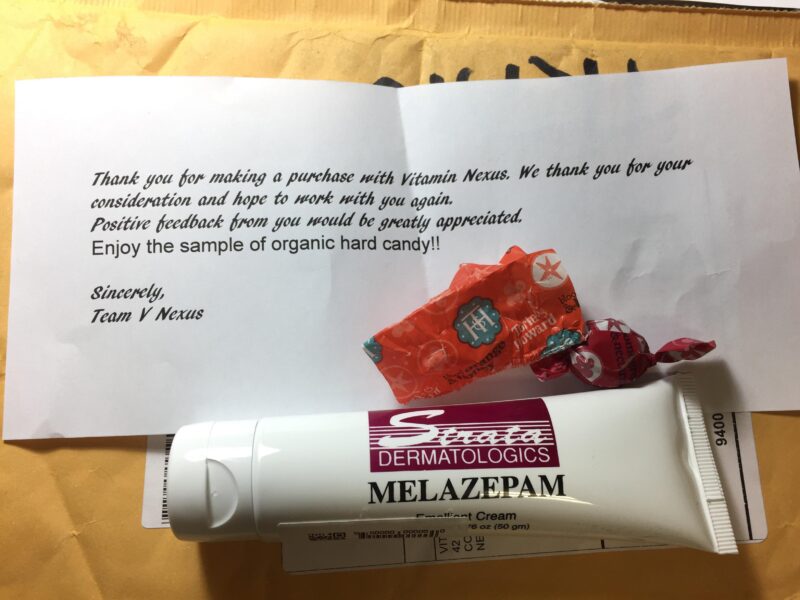 Ecological Formulas Melazepam Cream