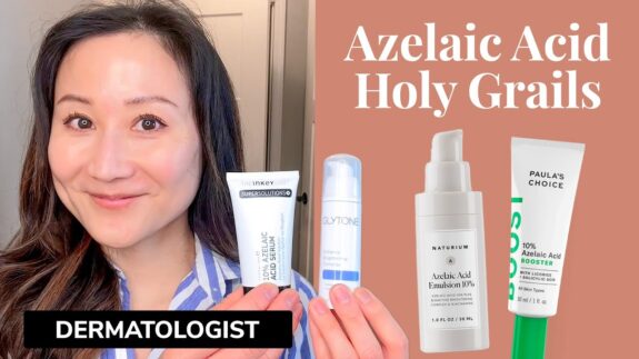 Azelaic Acid serum bottle.