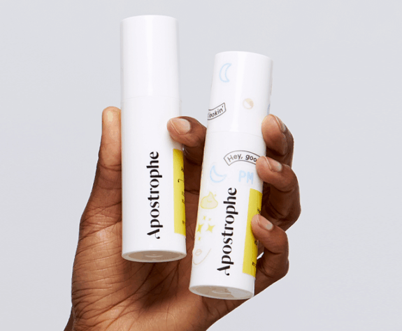Apostrophe Tretinoin Azelaic Acid serum bottle