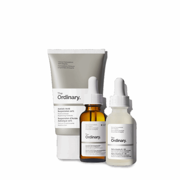 Alpha Arbutin & Azelaic Acid serum bottle
