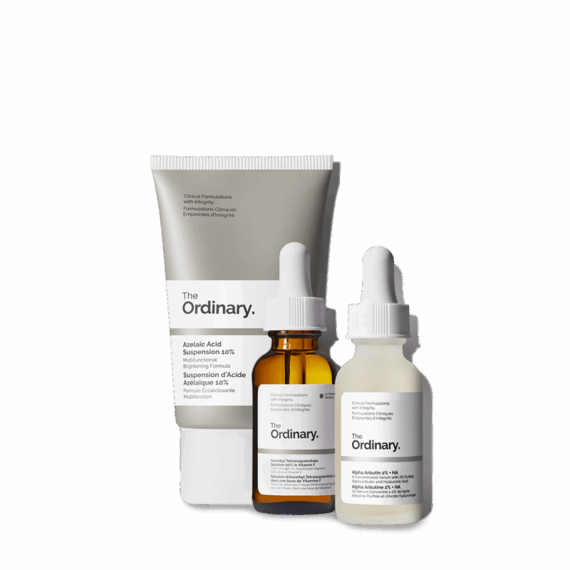 Alpha Arbutin & Azelaic Acid serum bottle