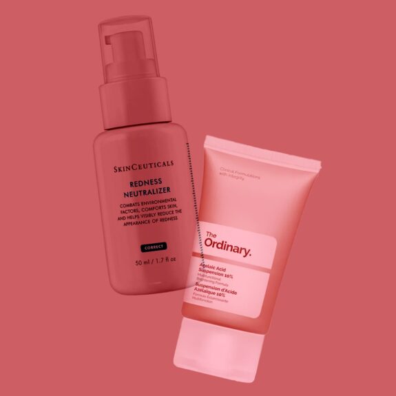 Acid for rosacea skin treatment.