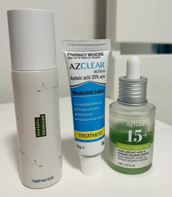 Azclear 20 acne treatment product