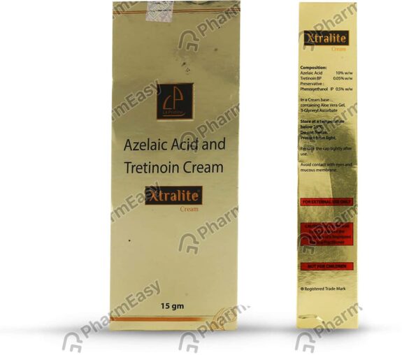 Azelaic Acid & Tretinoin Cream Xtralite: Product image.